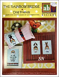 Rainbow Bridge Dog Friends from AB Designs - click for more