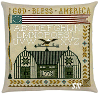 God Bless America Sampler from Artful Offerings - click for more