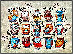 Everyone Needs an Owl from Artmishka Cross Stitch - click to see more