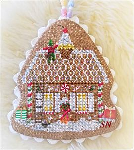 Gingerbread House Stocking – BeStitched Needlepoint