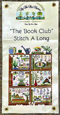 The Book Club Stitch-Along Complete Set from By the Bay Needleart