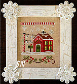 Needleworks Santas Village #3  North Pole Post Office from Country Cottage Needleworks -- click to see more