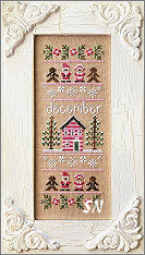 December Sampler of the Month from Country Cottage Needleworks -- click to see more