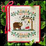 Welcome to the Forest #7 Forest Bear from Country Cottage Needleworks -- click to see more