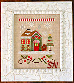 Santa's Village #10 -- Gingerbread Emporium from Country Cottage Needleworks -- click to see more