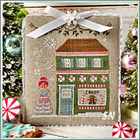 Nutcracker Village #6 Mother Ginger's Candy Store from Country Cottage Needleworks -- click to see more