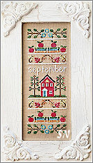 September Sampler of the Month from Country Cottage Needleworks -- click to see more