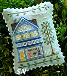 Main Street #6 Dress Shop from Country Cottage Needleworks -- click to see more