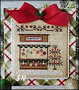 Christmas Market #3 Ornament Stand from Country Cottage Needleworks -- click to see more