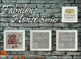 The Fabulous House Series for 2024 from Cottage Garden Samplings - click to see the full set