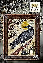 Yr in the Woods II #4 The Crow from Cottage Garden Samplings - click to see more