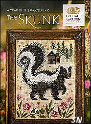Yr in the Woods II #10 The Skunk from Cottage Garden Samplings - click to see more