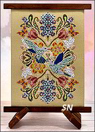 Spring Hummingbird Mandala from Counting Puddles - click to see more