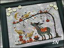 Halloween Chicken & Waffles from Stitches by Ethel - click for more