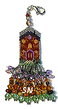 Enchanted House Fob from Fern Ridge - click for more