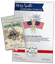 The newest Needle Minders of the Month Club from Flamingo Toes - click to see more