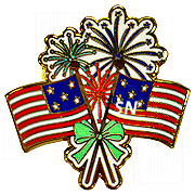2026 Needle Minders of the Month Club #1 Liberty Sparkler from Flamingo Toes - click to see more