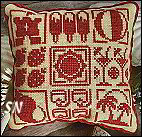 Summer Pillow from Flossabilities - click for more
