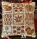 Autumn Pillow from Flossabilities - click for more