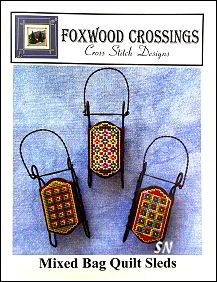 Foxwood Crossings Mixed Bag Quilt Sleds - click to see more