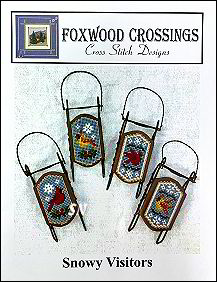 Foxwood Crossings Snowy Visitors Sleds - click to see more