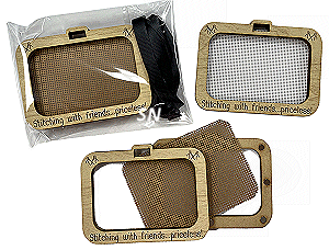 Perforated Name Tags from Front Porch Peddler - click for more