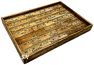 Stitcher's Ruler Tray, a Silver Needle Exclusive - click for more