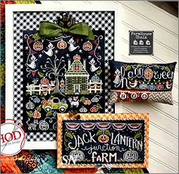 Farmhouse Chalk #3 Jack-O-Lantern Junction Farm from Hands On Design - click to see more