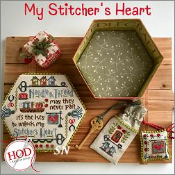 My Stitcher's Heart from Hands On Design - click to see more