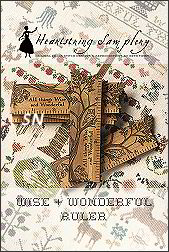 Wise and Wonderful Rulers from Heartstring Samplery - click for more