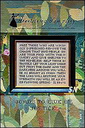 Words to Live By from Heartstring Samplery - click for more
