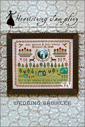 The Wedding Sampler from Heartstring Samplery - click for more