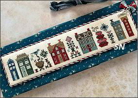 Needleworkers Tiny Town from Heart in Hand - click for more