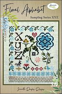 Floral Alphabets XYZ from Jeannette Douglas - click for more