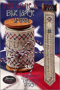 Red, White and Blue LARGE Spool from Jeannette Douglas -- click to see more