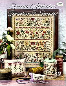 Spring Alphabet Garden and Smalls from Jeannette Douglas -- click to see more