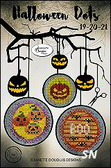 Halloween Dots 19-20-21 from Jeannette Douglas -- click to see more