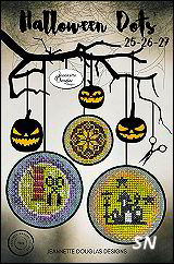 Halloween Dots 25-26-27 from Jeannette Douglas -- click to see more