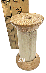 Jeannette's Wooden Spool that works for Patriotic Sampler 2 - click to see more