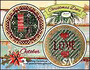 Christmas Dots October from Jeannette Douglas -- click to see more