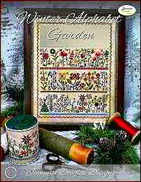Winter Alphabet Garden from Jeannette Douglas -- click to see more