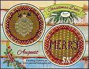 Christmas Dots August from Jeannette Douglas -- click to see more