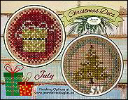 Christmas Dots July from Jeannette Douglas -- click to see more