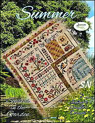 Seasons in the Garden Summer by Jeannette Douglas -- click to see more