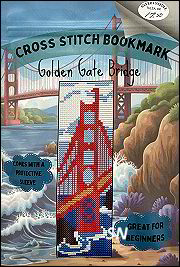 Golden Gate Bridge Bookmark Kit from Jumpseat Therapy - click for more