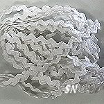 Snow Cotton Rik Rak from Lady Dot Snow Cotton Rik Rak from Lady Dot