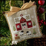 Farmhouse Christmas Part One: Little Red Barn from Little House Needleworks -- click to see lots more