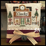 Hometown Holiday #17 Clockmaker from Little House Needleworks -- click to see lots more