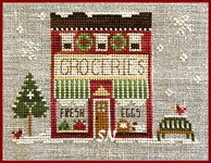 Hometown Holiday #22 Grocery Store from Little House Needleworks - click to see more