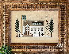 Town Hall from Little House Needleworks - click to see more